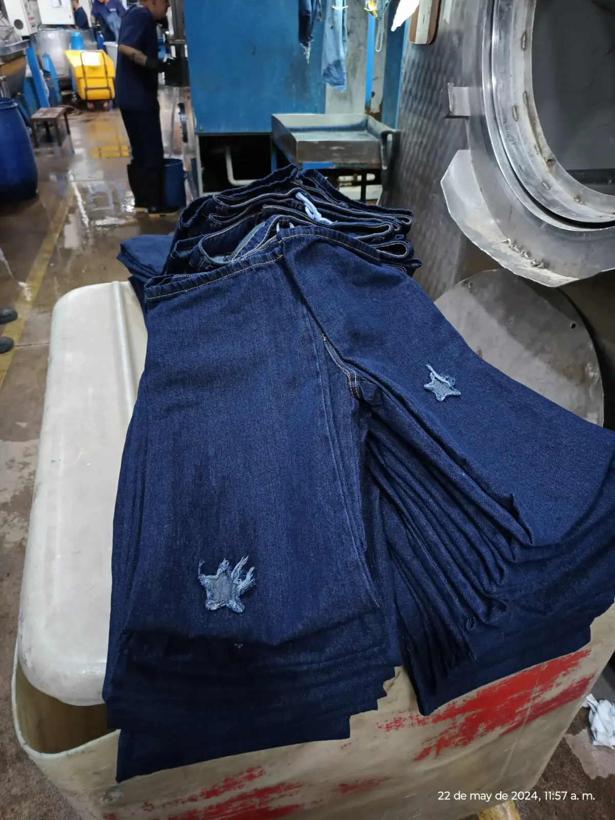 Metodología práctica de lavado Denim